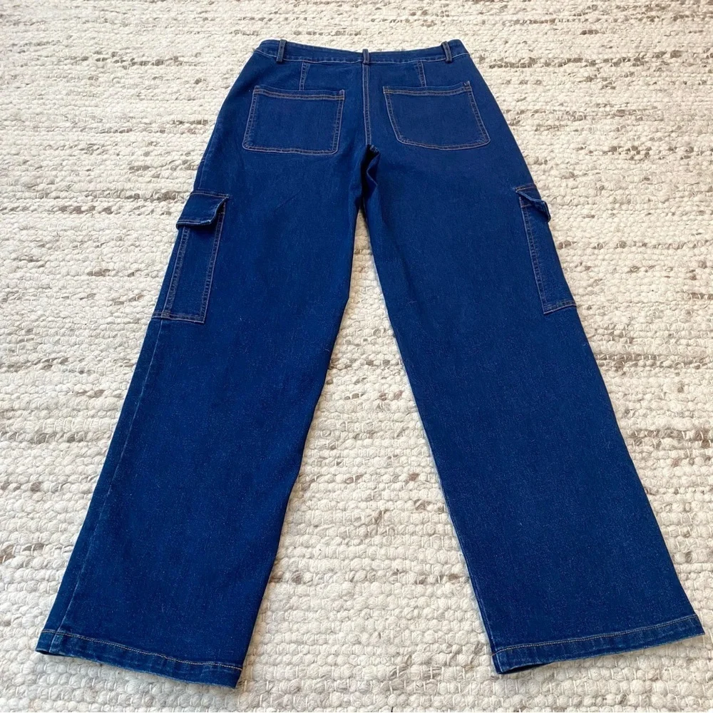 Skies Are Blue NWT Carpenter Utility Jeans, Size Small - Picture 4 of 11